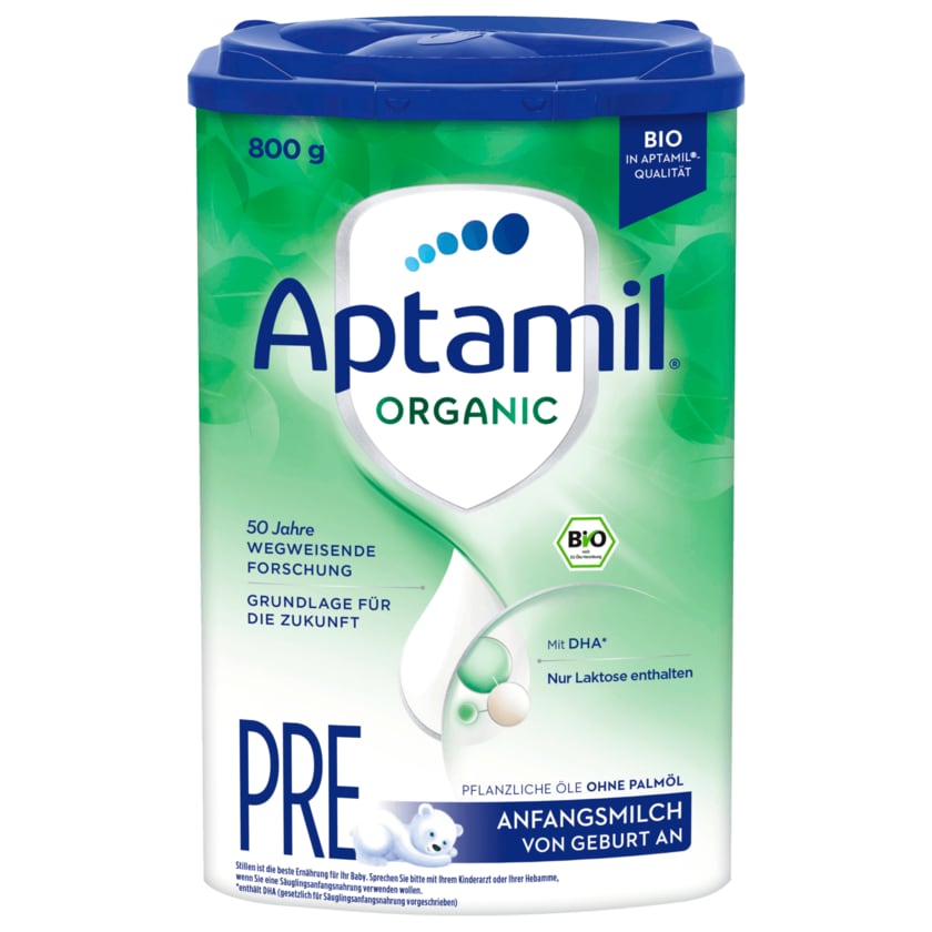 Aptamil Organic Bio Anfangsmilch PRE 800g